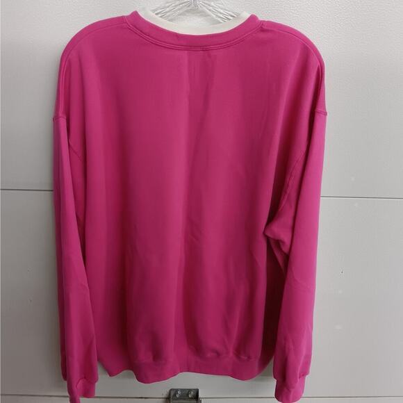 EUC Decorated Originals XL Pink Snowman Applique Rhinestone Sweatshirt - Picture 4 of 4